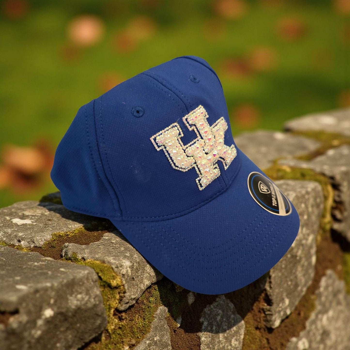 Kentucky Rhinestone Hat β Sparkly Wildcats Cap β Blue Game Day Baseball Hat β Kentucky Fan Gift