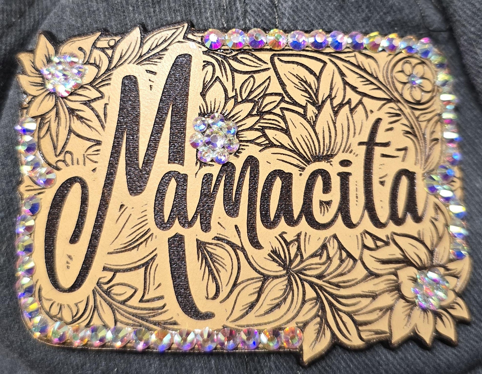 Grat Denim Mamacita Rhinestone Hat