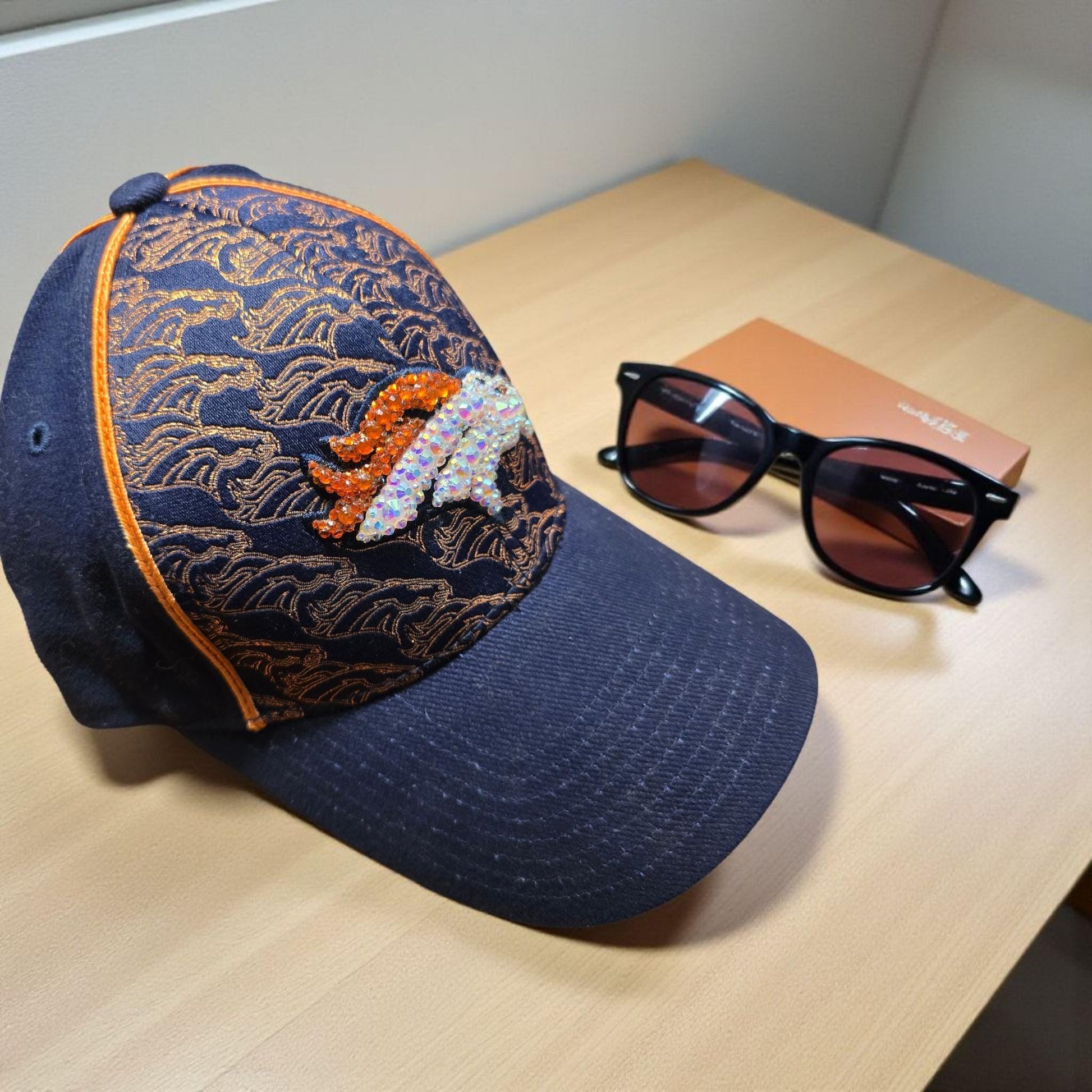 Rhinestone Denver Broncos Hat