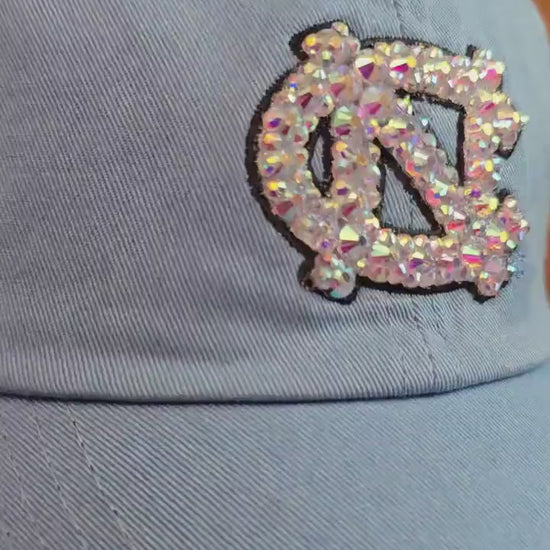 Carolina Blue Rhinestone Hat