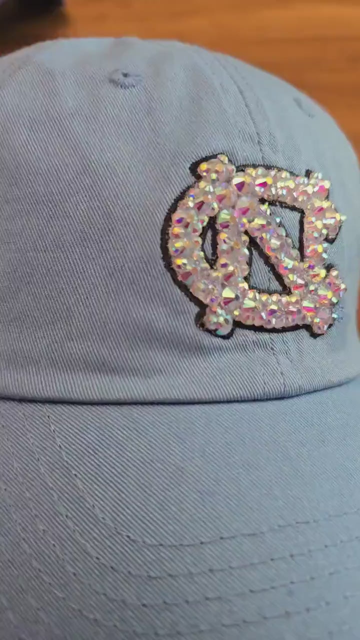 Carolina Blue Rhinestone Hat